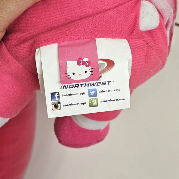 Hello Kitty 12" Northwest (2015) Plush Doll Stuffed Animal Pink & White - Picture 11 of 14